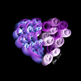 Crypto Love Drops Art by Ana Luca