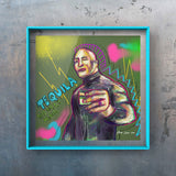 Tequila On The Rock (The Rock/ Dwayne Johnson) Art by Ana Luca