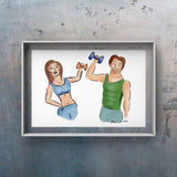 Stronger Together Art by Ana Luca