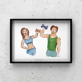 Stronger Together Art by Ana Luca