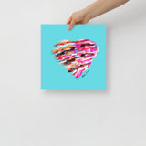 Crypto Love Drops Art by Ana Luca