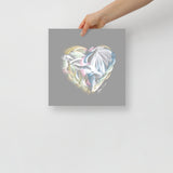 Diamond White (on Silver) 12"X12" Open Edition Print