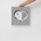 Opal White (on Silver) 12"X12" Open Edition Print