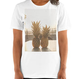 Pineapples Watching Sunset Unisex Premium T-Shirt