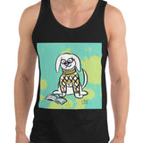 Reading In Between the Lines Men's Premium Tank Top