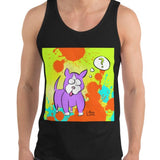 Who Dat Dog? Men's Premium Tank Top