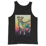 Piper Men's Premium Tank Top Art by Ana Luca