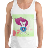Little Dog With Big D Energy Men's Premium Tank Top