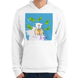 Dog of Wall Street Unisex Premium Hoodie by Ana Luca