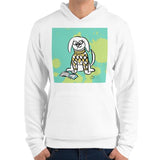 Reading In Between The Lines Unisex Premium Hoodie by Ana Luca