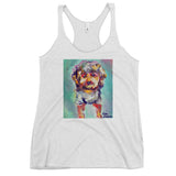 Beau Women's Premium Tank Top Art by Ana Luca