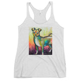 Piper Women's Premium Tank Top Art by Ana Luca