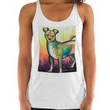 Piper Women's Premium Tank Top Art by Ana Luca