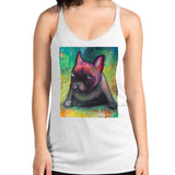 Daisy Women's Premium Tank Top Art by Ana Luca