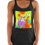 Who Dat Dog? Women's Premium Tank Top