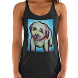 Dixon Women's Premium Tank Top Art by Ana Luca