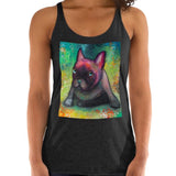 Daisy Women's Premium Tank Top Art by Ana Luca