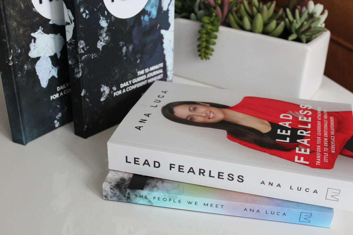 Lead Fearless Book 6” X 9” Paperback Book