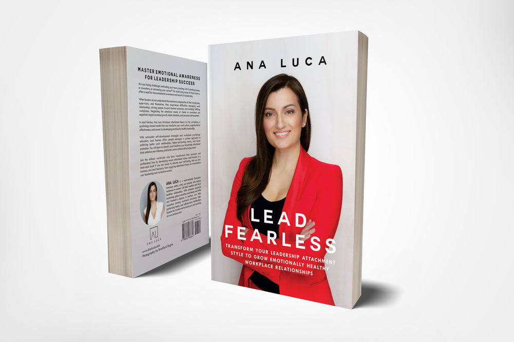 Lead Fearless Book 6” X 9” Paperback Book