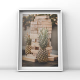 Pineapples Building Flirtation Art by Ana Luca