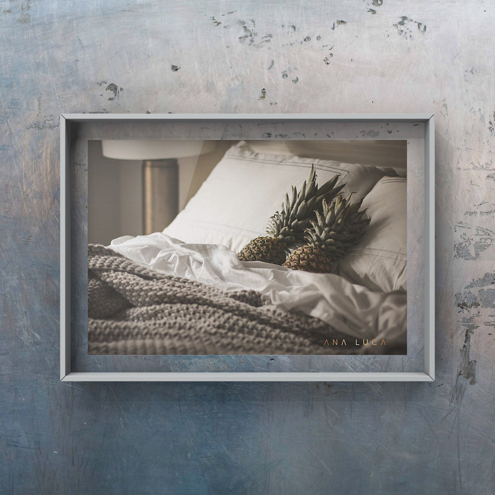 Pineapples Sleeping In Art by Ana Luca