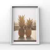 Pineapples Watching Sunset Art by Ana Luca