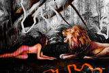 Catfight Art by Ana Luca