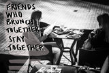 Friends Who Brunch Art by Ana Luca