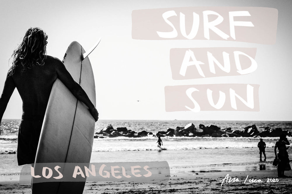 Surf And Sun Art by Ana Luca