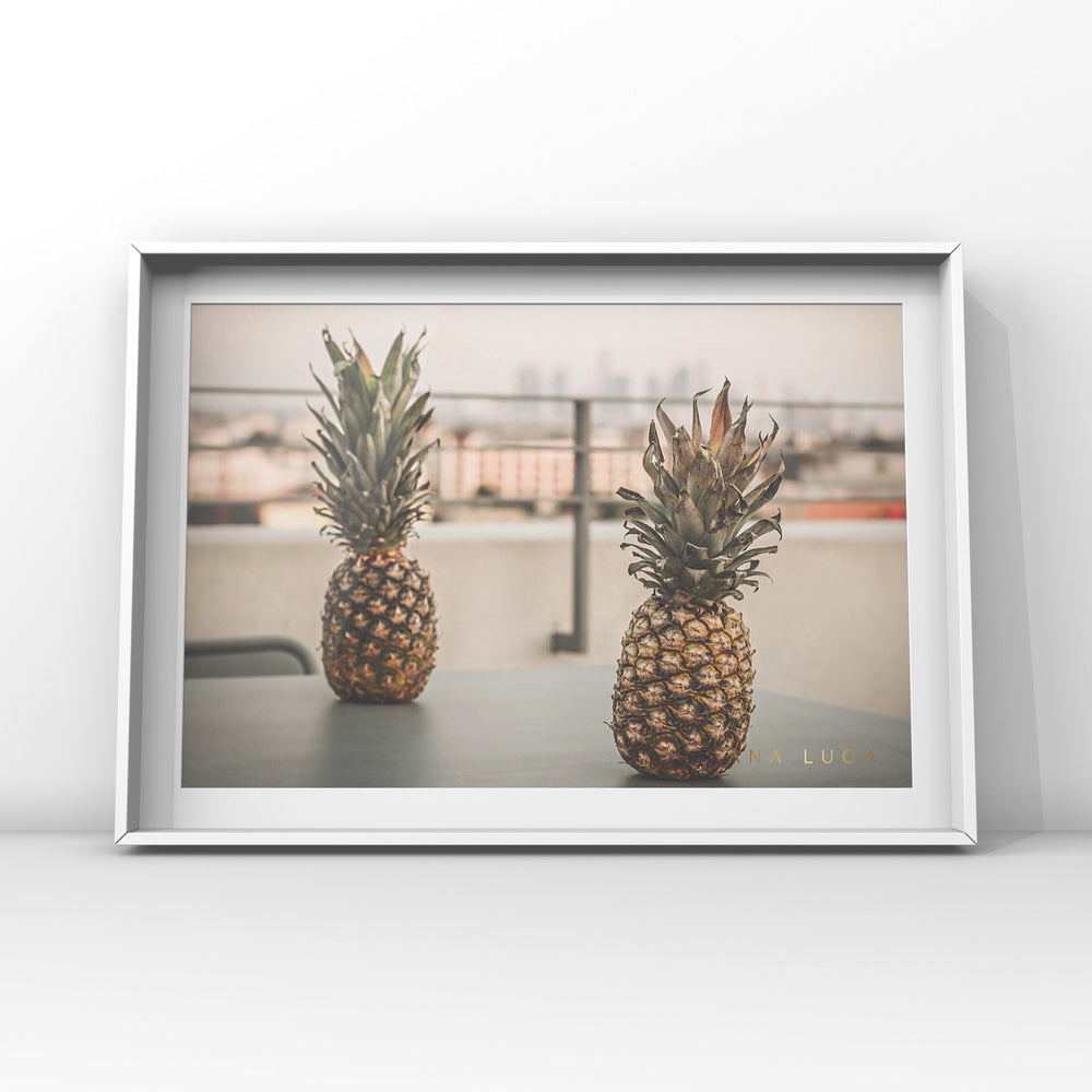 Pineapples Reuniting Art by Ana Luca