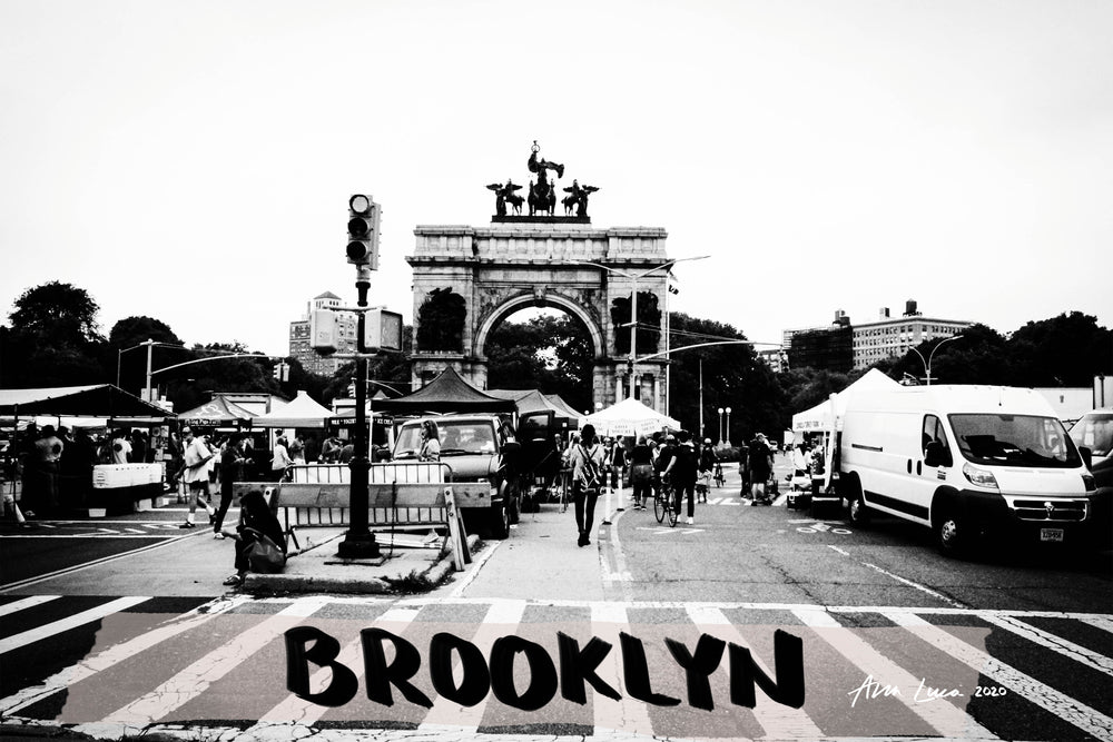 Brooklyn Market Art by Ana Luca