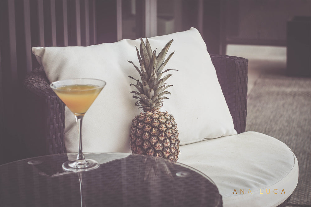 Pineapple Cocktail Art by Ana Luca