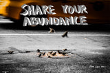 Share Your Abundance Art by Ana Luca