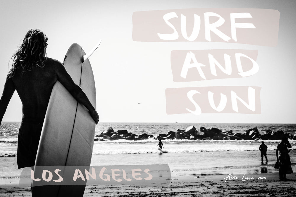 Surf And Sun Art by Ana Luca