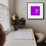 Amethyst Purple (on Purple) 12"X12" Open Edition Print