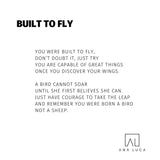 Built To Fly Poetry by Ana Luca