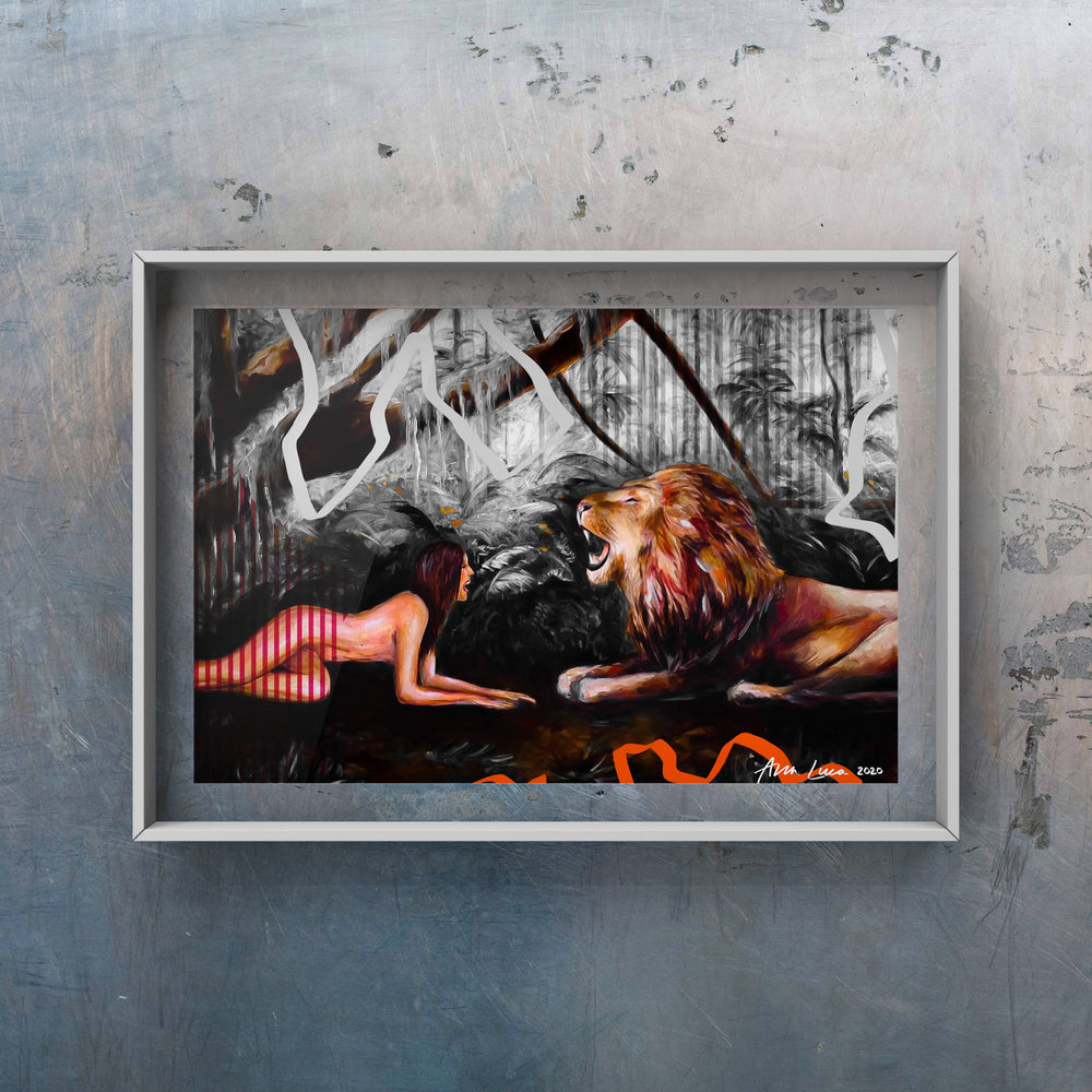 Catfight Art by Ana Luca