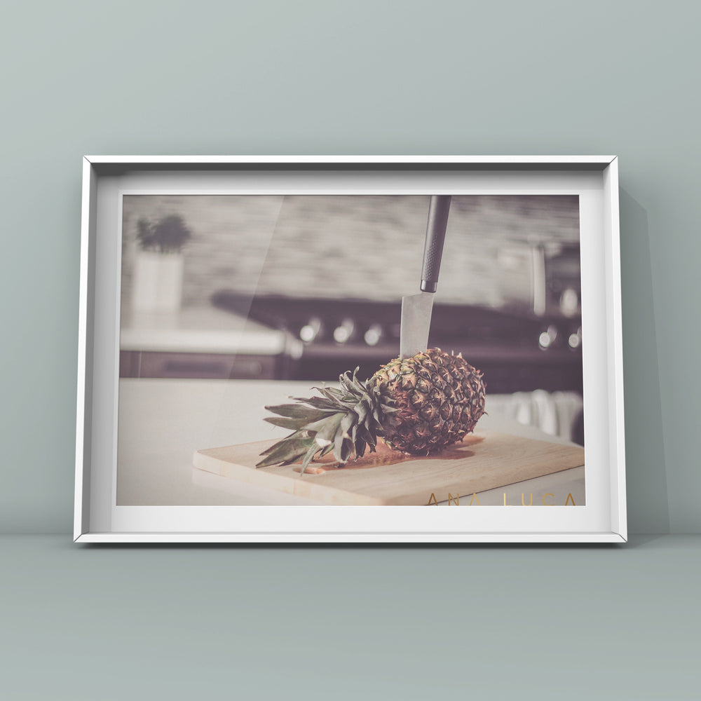 Pineapple Dies Art by Ana Luca