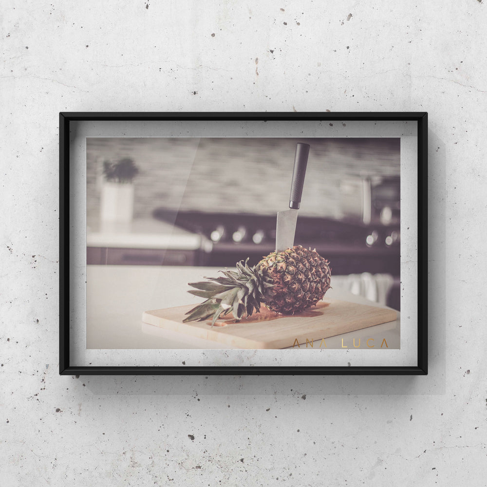 Pineapple Dies Art by Ana Luca