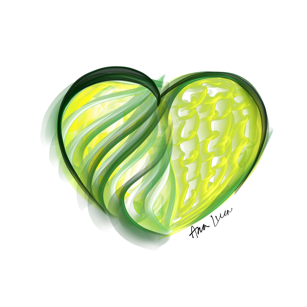 Crypto Love Drops Art by Ana Luca