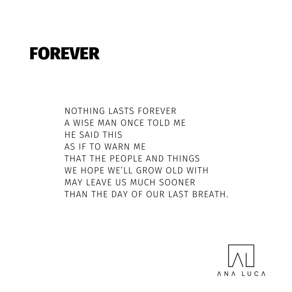 Forever Poetry by Ana Luca