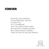 Forever Poetry by Ana Luca