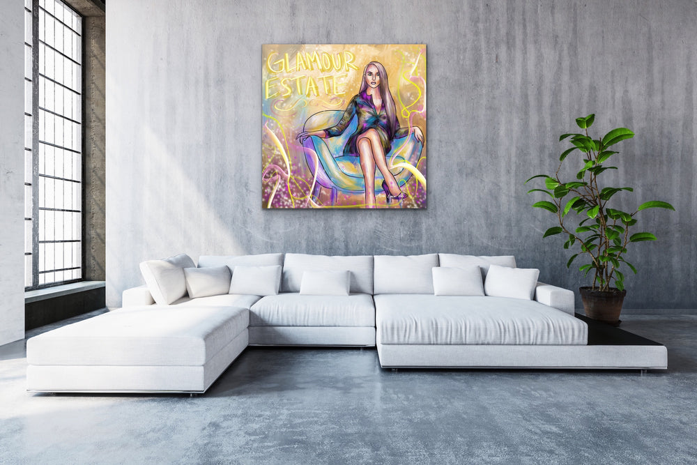 Glamour Estate Art by Ana Luca