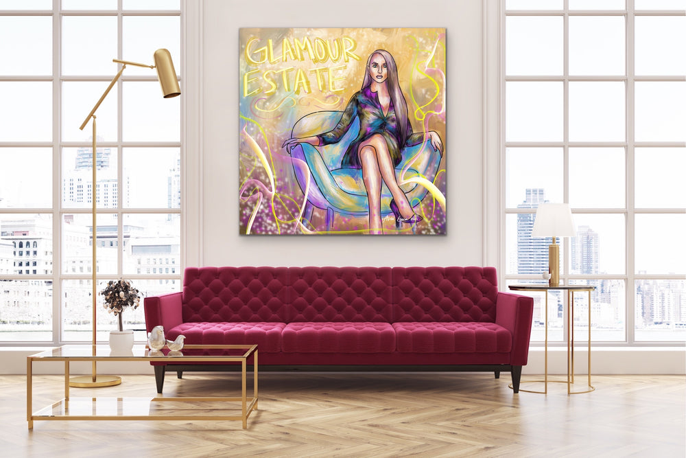 Glamour Estate Art by Ana Luca