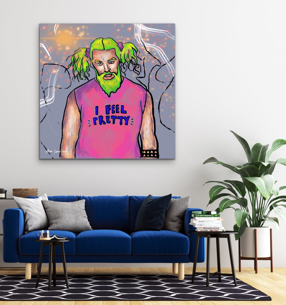 I Feel Pretty (Jason Momoa) Art by Ana Luca