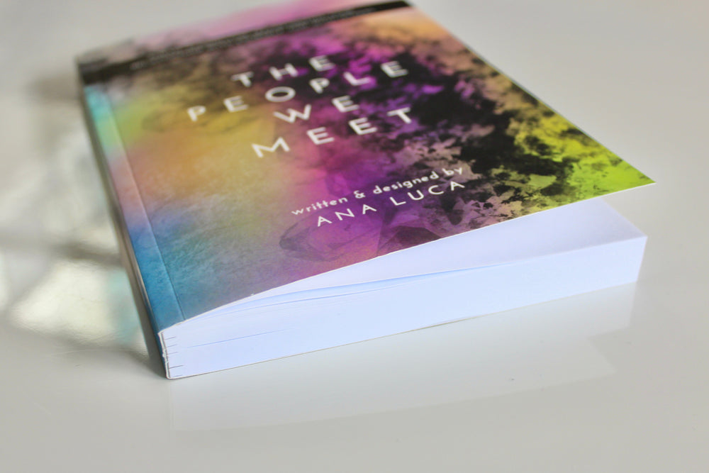 The People We Meet Poetry Book by Ana Luca