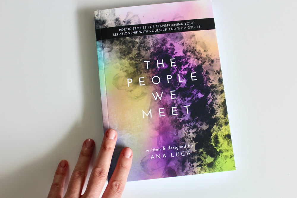 The People We Meet Poetry Book by Ana Luca