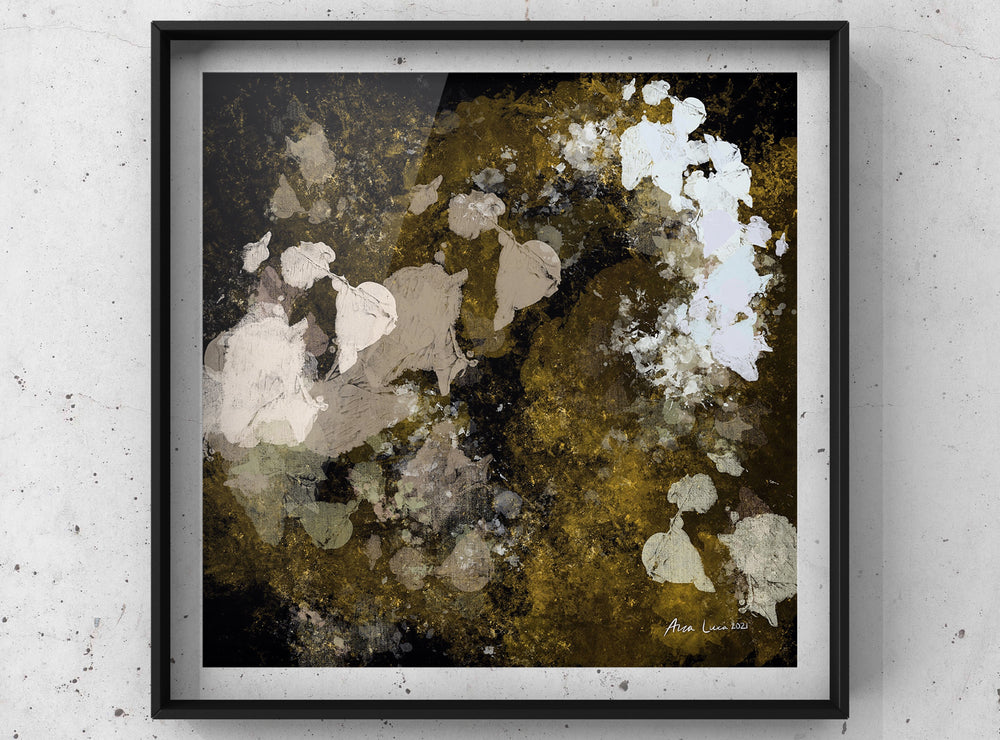 Gold Is Gold Art by Ana Luca