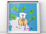 Dog of Wall Street by Ana Luca