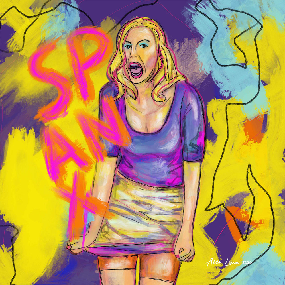 Come Get Your Spanx (Sara Blakely) Art by Ana Luca